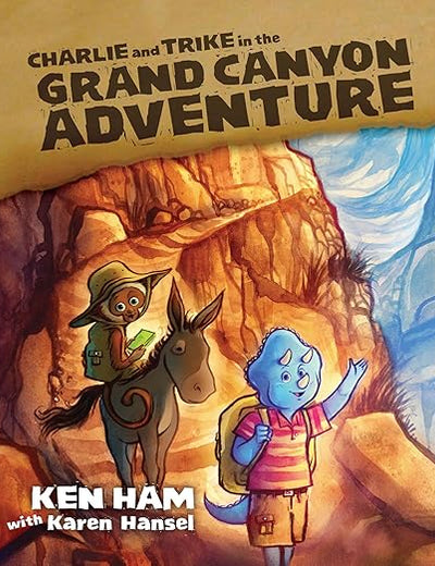 Charlie and Trike in the Grand Canyon Adventure (Green Notebook)