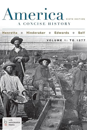 America: A Concise History, Volume 1