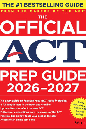The Official ACT Prep Guide 2026-2027: Book + Online