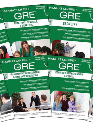 Manhattan Prep GRE Set of 8 Strategy Guides