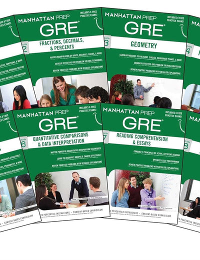 Manhattan Prep GRE Set of 8 Strategy Guides