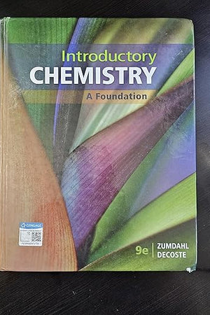 Introductory Chemistry: A Foundation