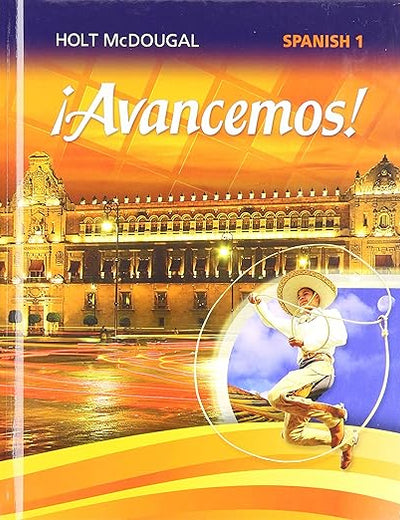 ¡avancemos!: Student Edition Level 1 2013
