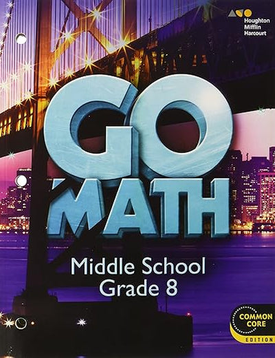 Go Math! Interactive Worktext Grade 8