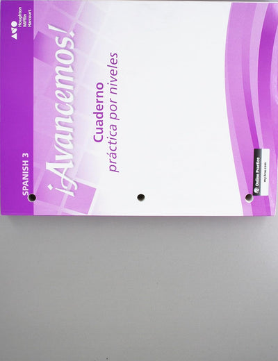 Cuaderno Practica por niveles Student Edition Level 3 (¡Avancemos!) (Spanish Edition)