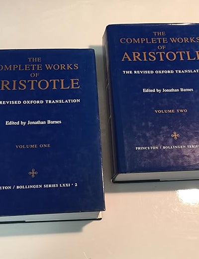 The Complete Works of Aristotle: The Revised Oxford Translation (Bollingen Series, No. 71, Part 2) (2 Volume Set)