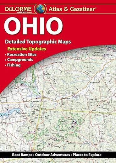 Delorme Atlas & Gazetteer Ohio