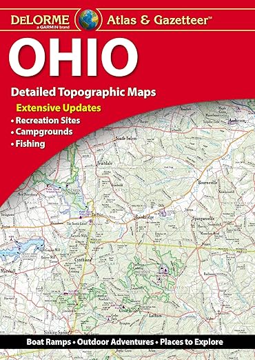 Delorme Atlas & Gazetteer Ohio