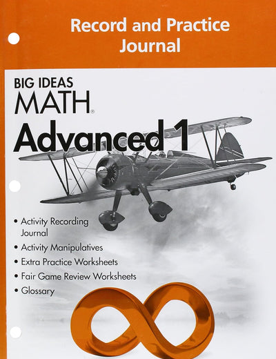 Big Ideas MATH: Common Core Record & Practice Journal Advanced 1