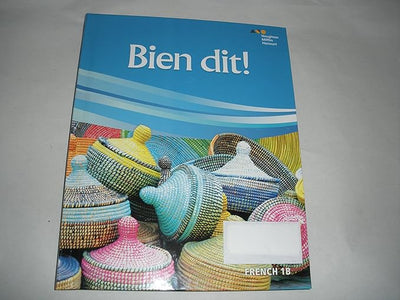 Bien Dit!: Student Edition Level 1b 2018