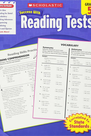 Scholastic Success With Reading Tests, Grade 5