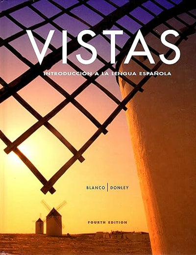 Vistas Introduccion A La Lengua Espanola, Student Edition, Supersite Student Access Code, 9781617670596, 1617670596, 2012