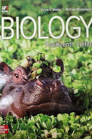 Mader, Biology, AP Edition, 2022, 14e, Student Edition (AP BIOLOGY MADER)