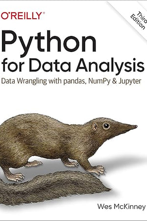 Python for Data Analysis: Data Wrangling with pandas, NumPy, and Jupyter