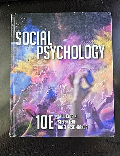 Social Psychology (MindTap Course List)