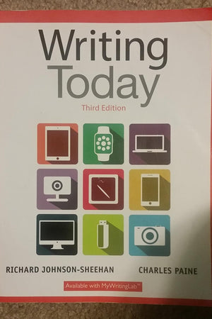 Writing Today (3rd Edition)