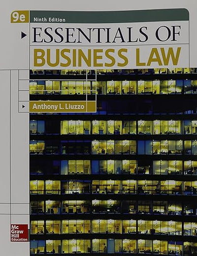 Essentials of Business Law