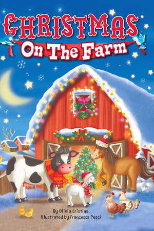 Christmas On The Farm - Childrens Padded Board Book
