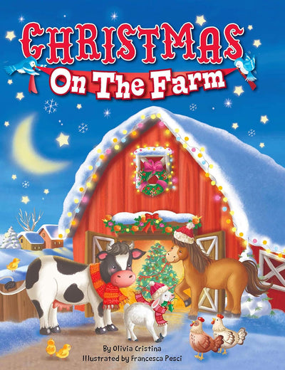 Christmas On The Farm - Childrens Padded Board Book