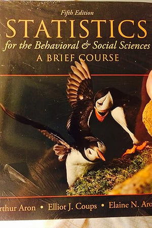 Statistics for The Behavioral and Social Sciences: A Brief Course