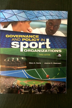 Governance and Policy in Sport Organizations