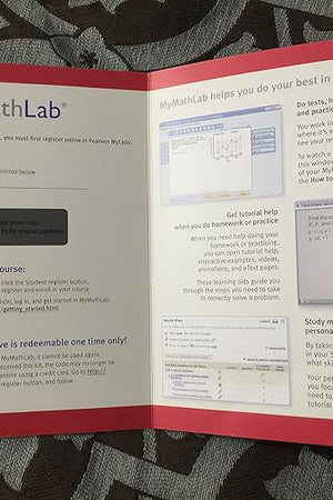 Mymathlab My Statlab Student Access Kit