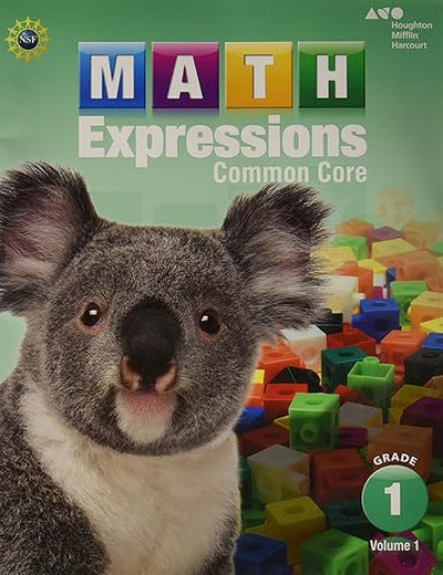 Student Activity Book, Volume 1 (Softcover) Grade 1 (Math Expressions)