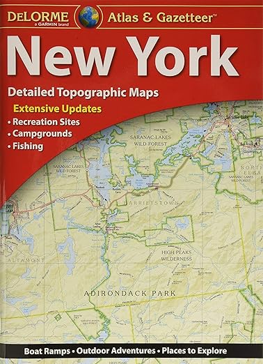 Delorme New York Atlas & Gazetteer