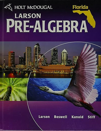Holt McDougal Pre-Algebra: Student Edition 2011