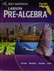 Holt McDougal Pre-Algebra: Student Edition 2011