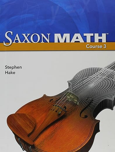 Saxon Math Course 3 (2007 Student edition)