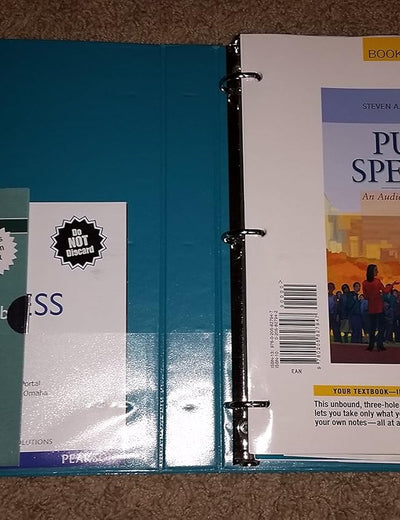 Public Speaking: An Audience-Centered Approach