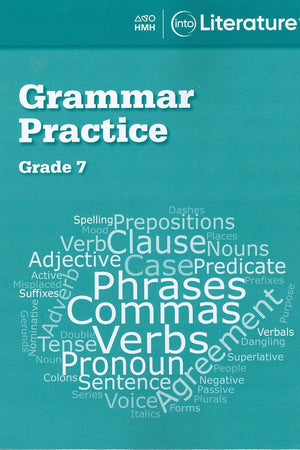 Grammar Practice Workbook Grade 7 (Into Literature)