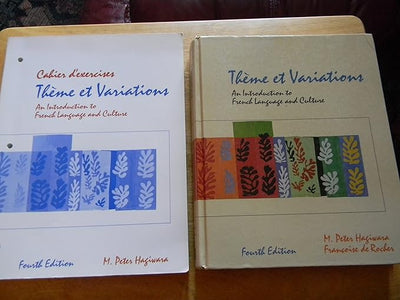 Thème et Variations: An Introduction to French Language and Culture, 4th Edition