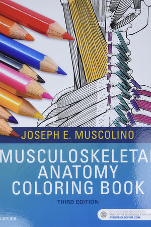 Musculoskeletal Anatomy Coloring Book