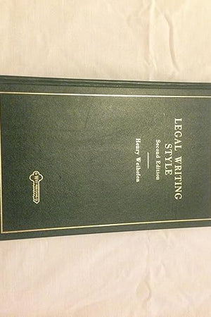 Legal Writing Style