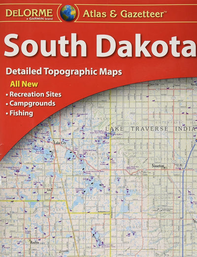 South Dakota (Delorme Atlas & Gazeteer)