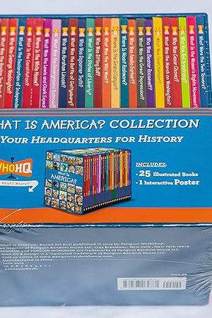 Who Was? and What Is? America Collection Boxed Set 25 books