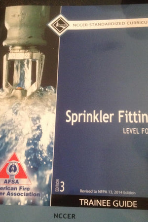 Sprinkler Fitting Trainee Guide, Level 4