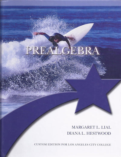 Prealgebra (Custom Edition for Los Angeles City College)
