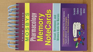 Mosby's Pharmacology Memory NoteCards: Visual, Mnemonic, and Memory Aids for Nurses