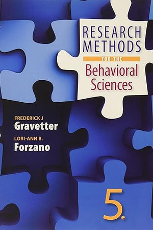 Bundle: Research Methods for the Behavioral Sciences, Loose-leaf Version, 5th + COGLAB 5, 1 term (6 months) Printed Access Card + LMS Integrated for ... 1 term (6 months) Printed Access Card