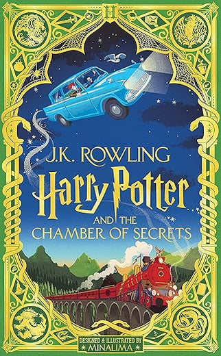 Harry Potter and the Chamber of Secrets (Harry Potter, Book 2) (MinaLima Edition) (Interactive Illustrated Edition)