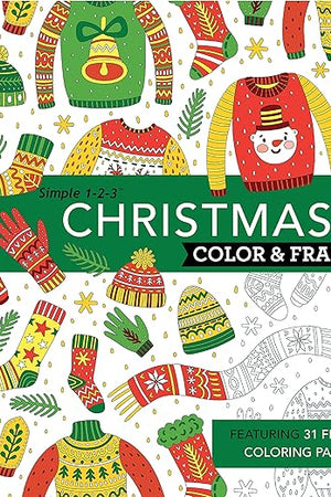 Color & Frame - Christmas (Coloring Book)