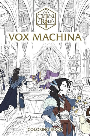 Critical Role: Vox Machina Coloring Book