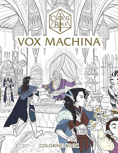 Critical Role: Vox Machina Coloring Book