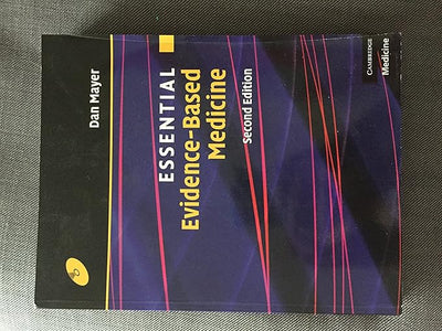 Essential Evidence-based Medicine with CD-ROM