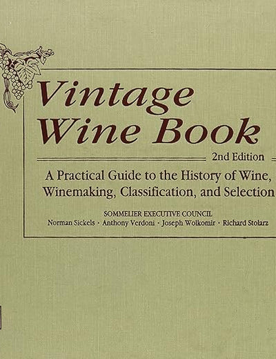 Vintage Wine Book