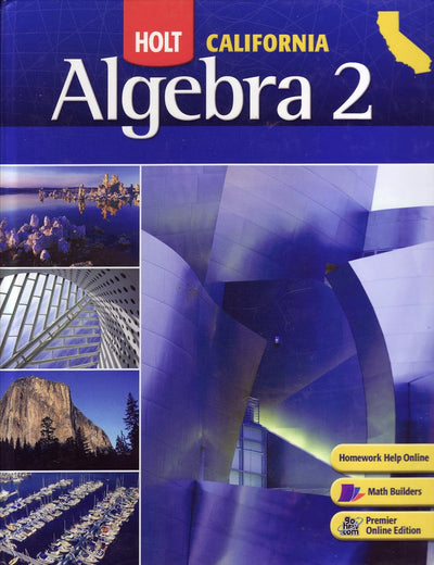 Holt Algebra 2: Student Edition Algebra 2 2008